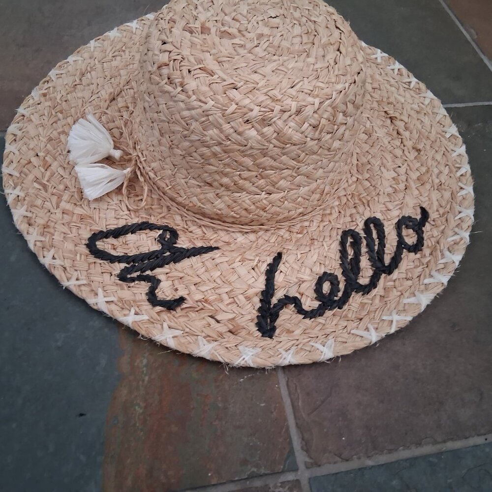Kate Spade New York Raffia Sunhat - Picture 6 of 6